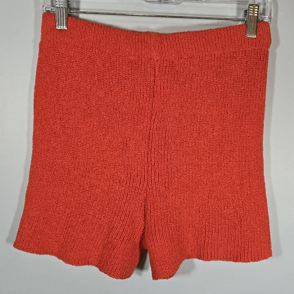 Orange Knit Shorts & Sleeveless Top Set Medium Viscose Summer Outfit‎ - Picture 11 of 16